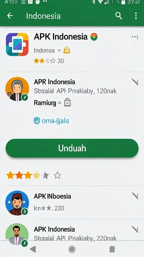 Beragam pilihan permainan menarik dalam aplikasi rpgame App APK Terbaru.