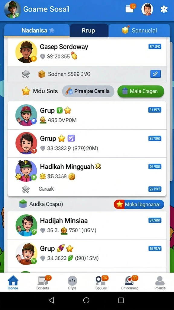 Beragam pilihan permainan menarik dalam aplikasi Update Aplikasi 77lucks ke Versi Terbaru.