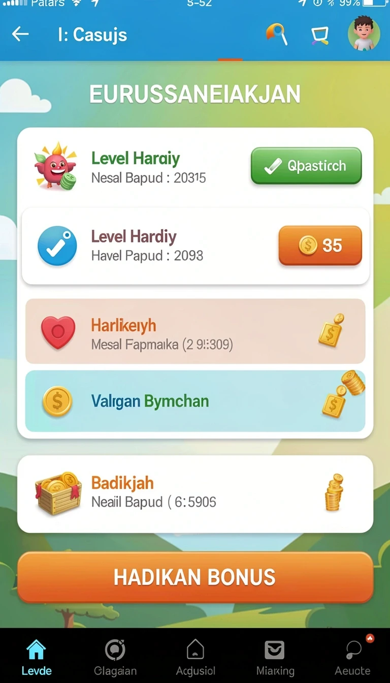 Beragam pilihan permainan menarik dalam aplikasi pakarjp Versi Terbaru untuk Android Tanpa Ribet.