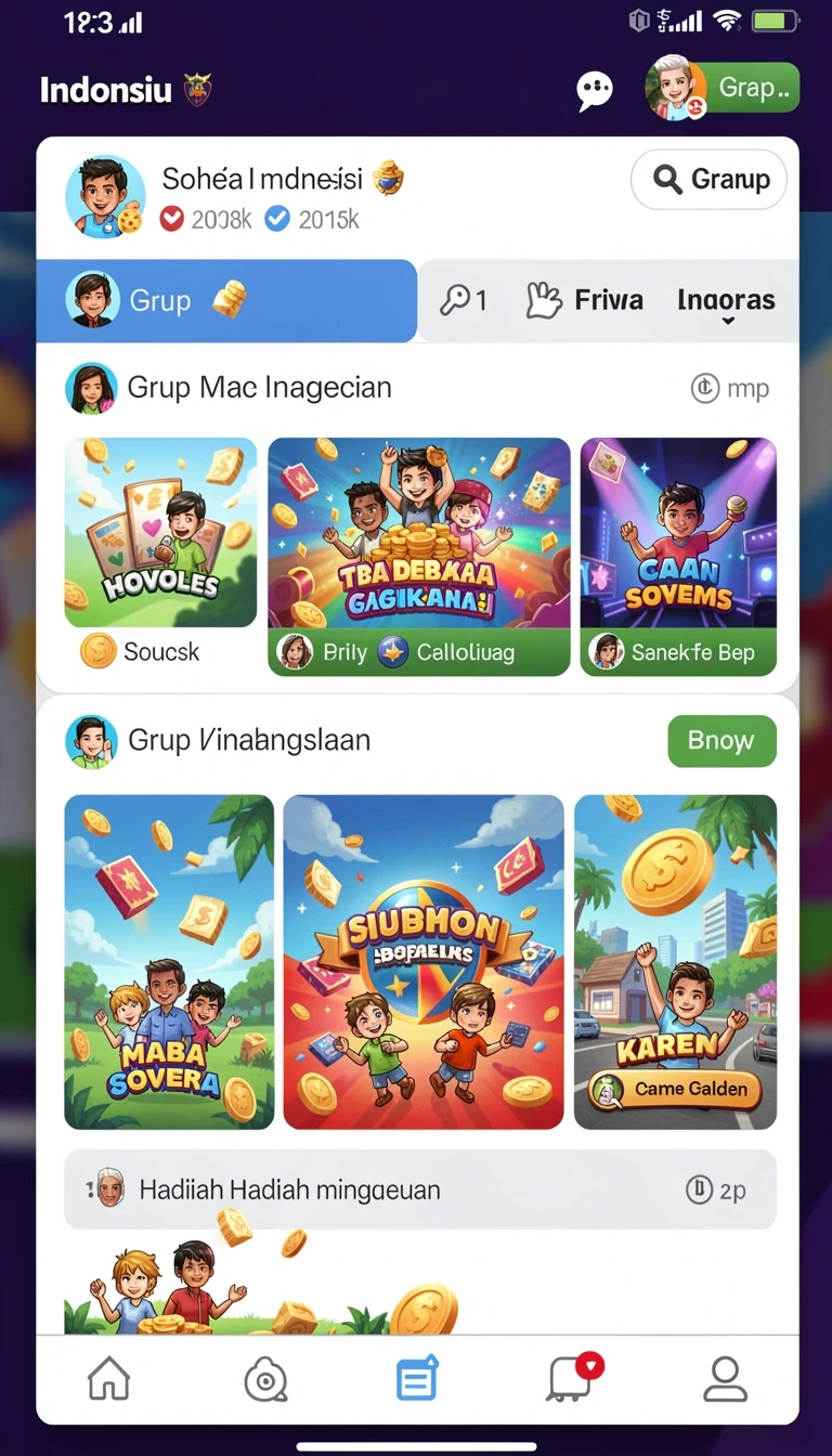 Beragam pilihan permainan menarik dalam aplikasi 988spin APK Versi Terbaru untuk Android 2026.