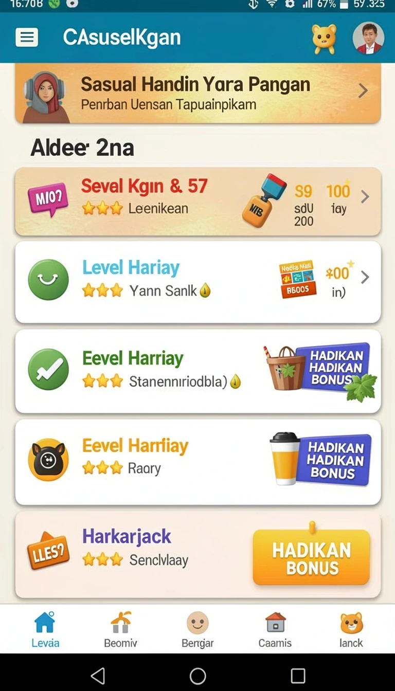 Beragam pilihan permainan menarik dalam aplikasi Info Aplikasi prima77 Terbaru dan Cara Download.