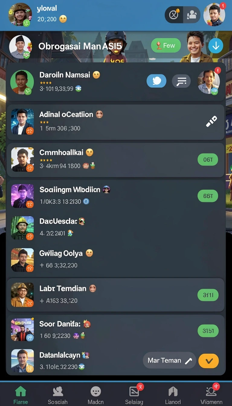 Beragam pilihan permainan menarik dalam aplikasi events App APK Terbaru.